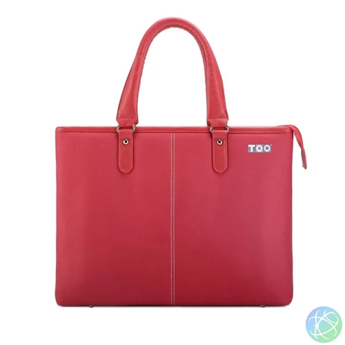 TOO 15,6" piros női notebook táska