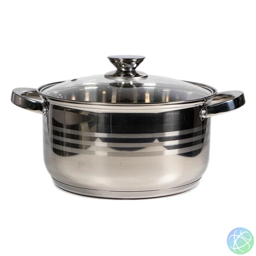 TOO LP-7172-5L prémium rozsdamentes edény  5,8 liter fazék/lábas+fedő 24 x 13cm