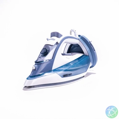 TOO IR-103BL-2200W kék-fehér vezeték nélküli gőzölős vasaló