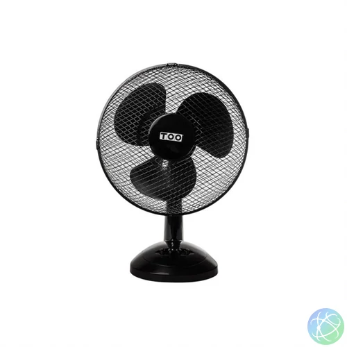 TOO FAND-30-201-B FJORD fekete, 30 cm, sebességfokozat száma:3, 45 W, asztali ventilátor