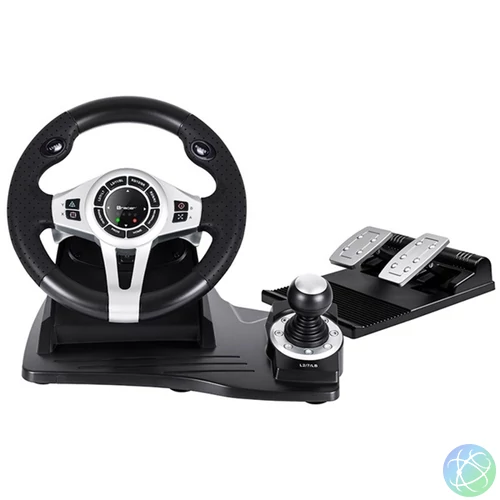 Tracer TRAJOY46524 Roadster 4in1 PC/PS3/PS4/Xbox/One/Nintendo Switch fekete-ezüst gamer kormány