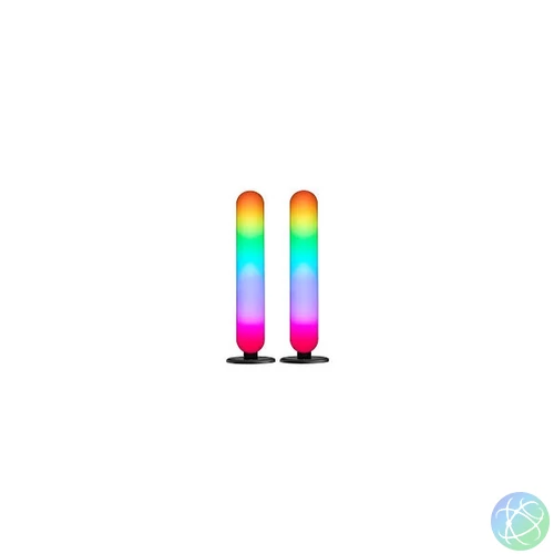 Tracer TRAOSW47245 Ambience Smart Flow 5 W/12 háttérvilágítási mód/RGB világítás/fekete/gamer/asztali lámpa szett