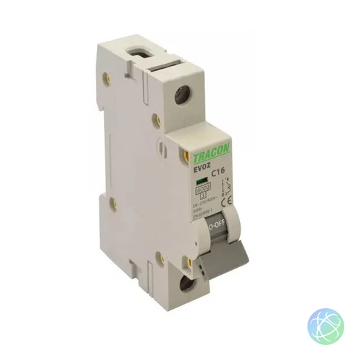 Tracon EVOZ1C13 13A C 1P 6kA kismegszakító