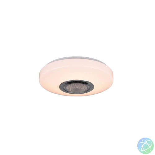 TRIO R69021101 Maia 33cm átmérő mennyezeti lámpa, BT hangszóróval, távirányítóval