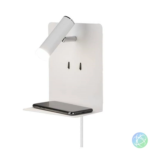Trio 2225570231 3000K/240lm/IP20/fehér USB-s LED fali lámpa
