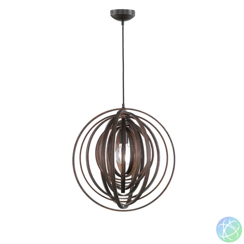 TRIO 305900126 Boolan 60W barna függesztett lámpatest