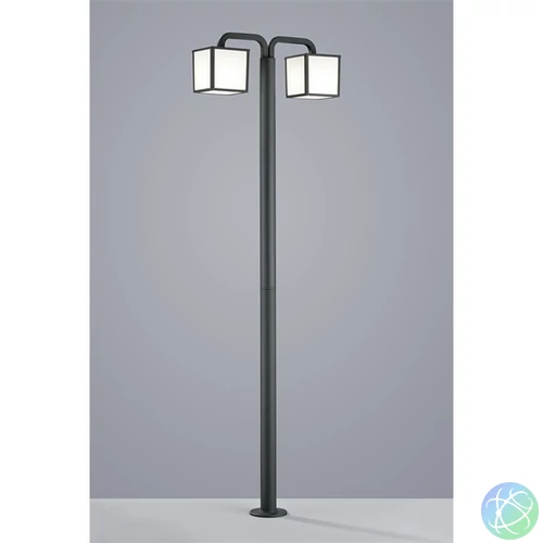 TRIO 421560242 Cubango 15W 400lm 3000K E27 antracit oszlop lámpatest, kültéri 200cm