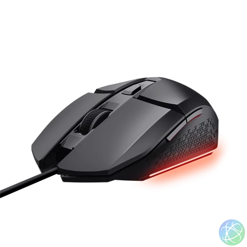 Trust GXT109 Felox vezetékes fekete gamer egér