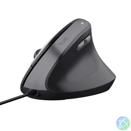 Trust Bayo II Ergonomic vezetékes fekete egér