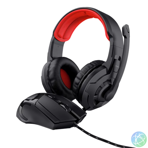 Trust GXT 785 Ravius 2in1 vezetékes gamer headset + vezetékes gamer egér
