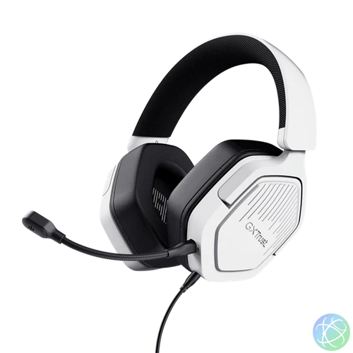 Trust GXT 492 Carus vezetékes multiplatform fehér gamer headset