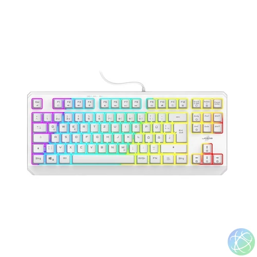 URAGE by Hama 13217819 EXODUS 220TKL RGB fehér billentyűzet