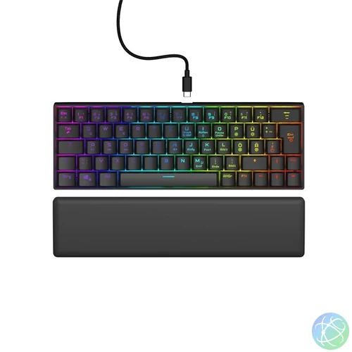 URAGE by Hama 13217828 EXODUS 760TKL RGB (red switch) fekete mechanikus billentyűzet