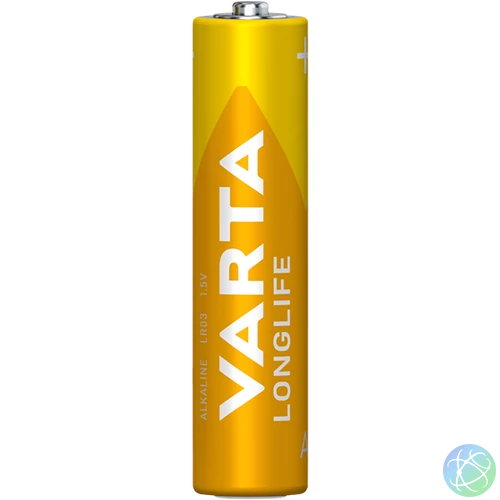 VARTA 4103301134 Longlife mikro AAA (LR03) mikroceruza elem 24db/csomag (műanyagmentes csomagolás)