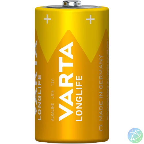 VARTA 4114101422 Longlife C (LR14) baby elem 2db/csomag (műanyagmentes csomagolás)