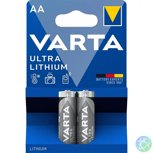VARTA 6106301402 Professional AA (LR06) lítium ceruzaelem 2db/bliszter