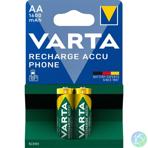Varta 58399201402 Phone AA 1600mAh ceruza akkumulátor 2db/bliszter