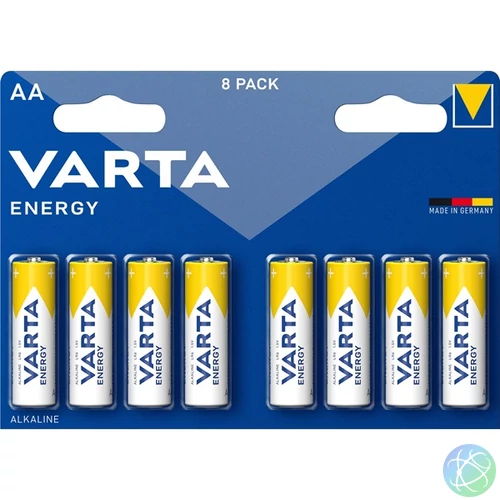 VARTA 4106229418 Energy AA (LR6) alkáli ceruzaelem 8db/bliszter