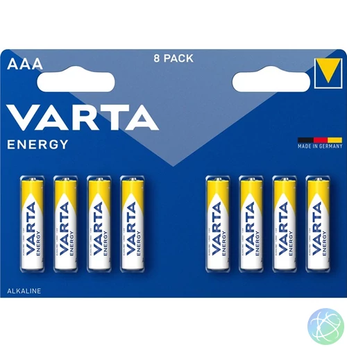 VARTA 4103229418 Energy AAA (LR03) alkáli mikroceruza elem 8db/bliszter
