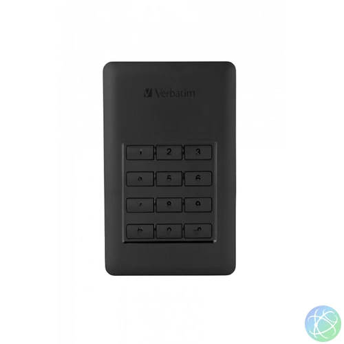 Verbatim 53403 2TB Store `n` Go Secure with Keypad Access külső winchester