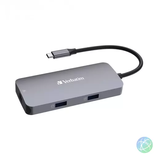 Verbatim 32150 USB-C Pro Multiport CMH-05 5in1 ezüst HUB