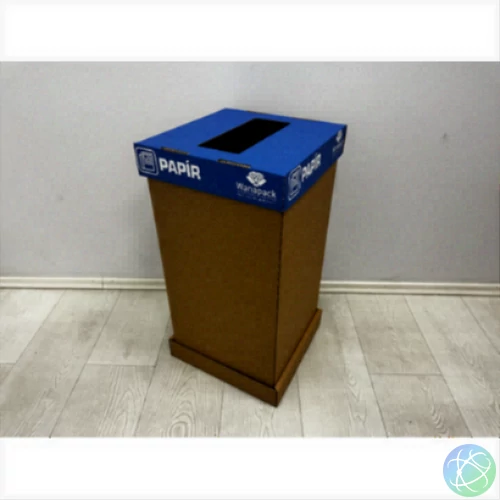 Wanapack 50 l szelektív papíros szemetes kék tető + palást + alj