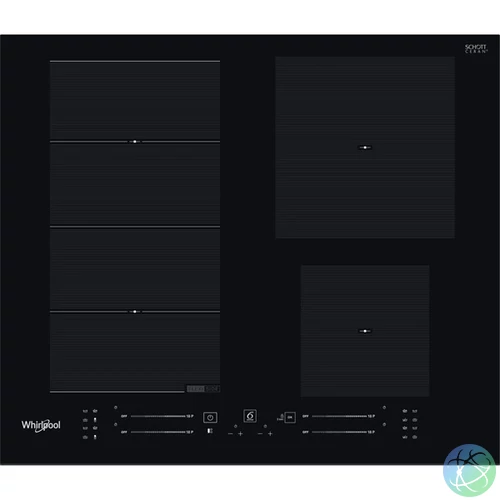 Whirlpool WF S4160 BF fekete, beépíthető, indukciós, főzőzóna: 4, beépíthető méret: 56cm, főzőlap