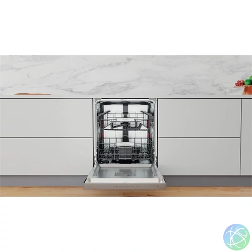 Whirlpool WBO 3T333 P 6.5 X programok száma: 11, beépíthető, 14 terítékes mosogatógép 