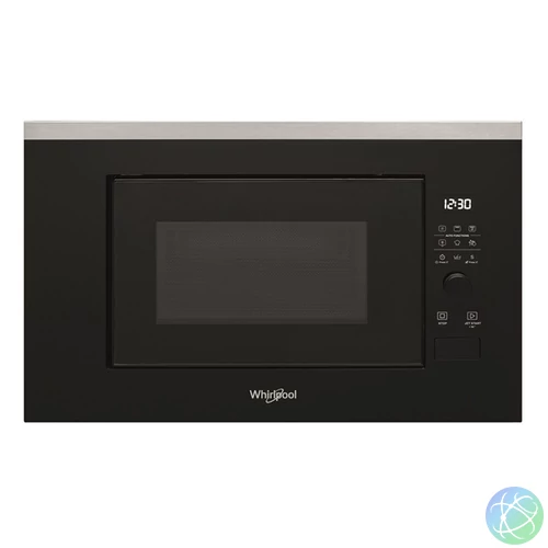 Whirlpool WMF200G 1200W 20L fekete beépíthető mikrohullámú sütő