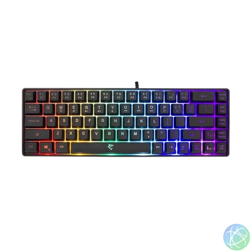 White Shark GK-2201B-US RONIN-B fekete membrán gamer billentyűzet