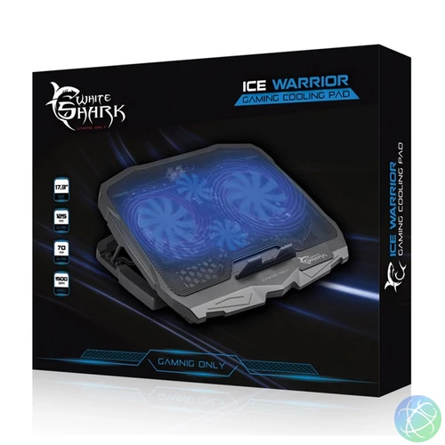 White Shark ICE WARIOR CP-25 White Shark notebook hűtőpad