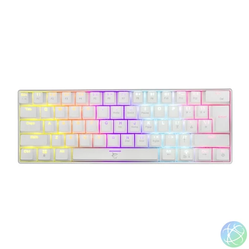 White Shark SHINOBI GK-2022W/BR-US fehér mechanikus gamer billentyűzet