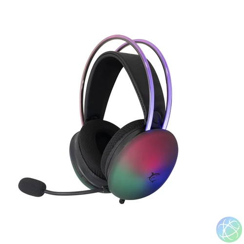 White Shark FIREFLY GH-2342B fekete gamer fejhallgató