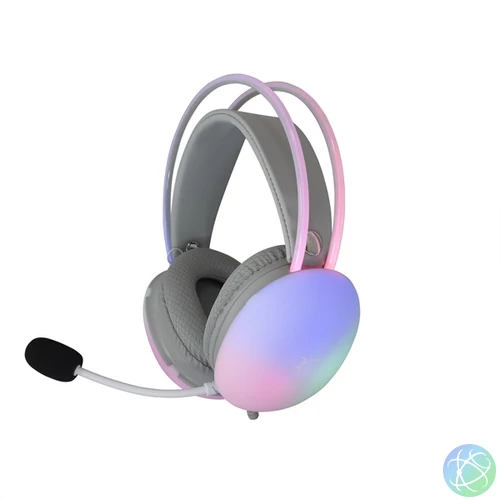 White Shark FIREFLY GH-2342W fehér gamer fejhallgató