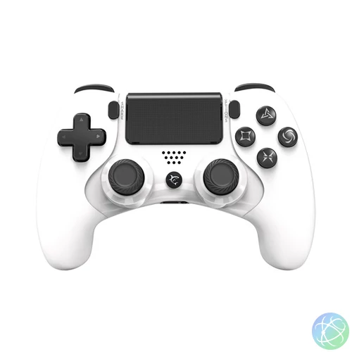 White Shark GPW-4006 CENTURION PS3/PS4 vezetékes és vezeték nélküli fehér kontroller
