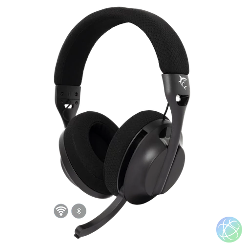 White Shark WS WGH-2441B FALCON-B vezeték nélküli fekete gamer headset