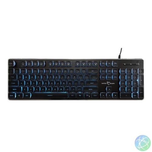 White Shark GK-003141B-US Tachi US fekete gamer billentyűzet