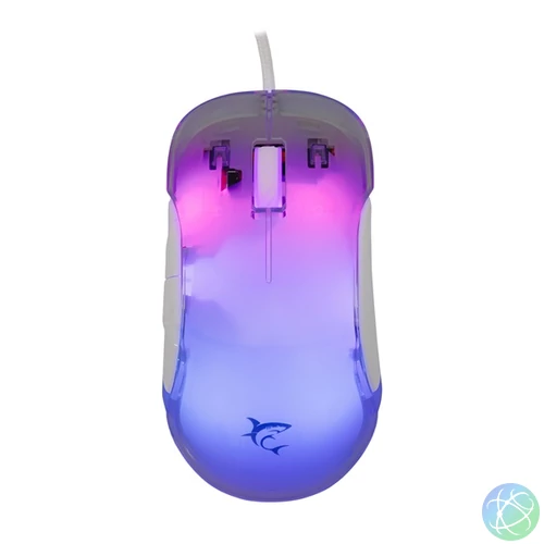 White Shark GM-5017W Mordred fehér gamer egér