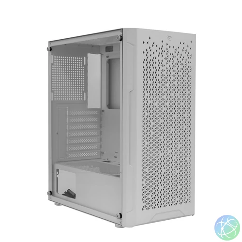 White Shark GCC-2303 Bullet fehér (táp nélküli switch) ablakos ATX ház