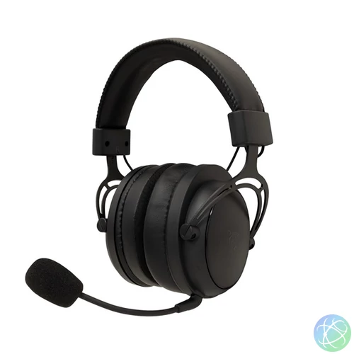 White Shark WGH-2443B Gorilla Pro vezeték nélküli fekete gamer fejhallgató