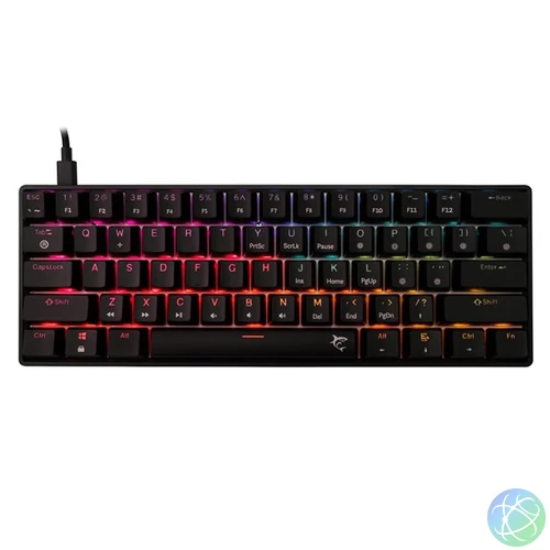 White Shark SHINOBI 2 GK-004111B/R-US US fekete mechanikus (red switch) gamer billentyűzet