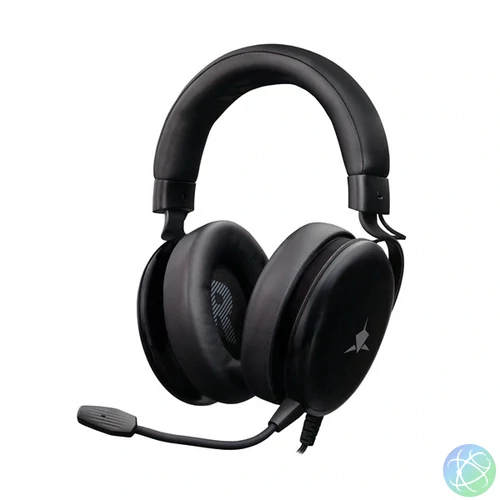 White Shark ELEPHANT vezetékes fekete gamer headset