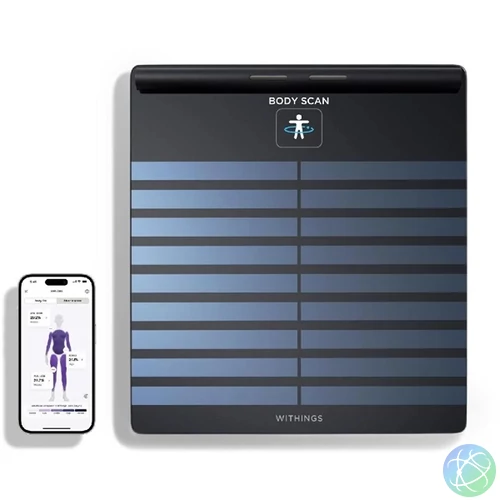 Withings Body Scan fekete személymérleg