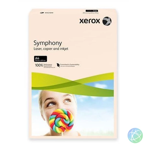 Xerox Symphony A4 80g pasztell lazac másolópapír
