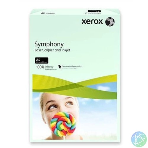 Xerox Symphony A4 80g pasztell zöld másolópapír