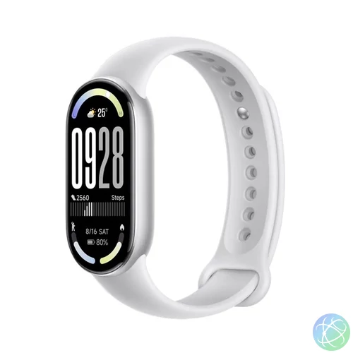 Xiaomi Smart Band 10 Glacier Silver ezüst aktivitásmérő