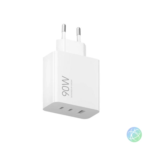 Xiaomi BHR087MEU 90W HyperCharge Power Adapter(3-Port) EU hálózati töltő adapter