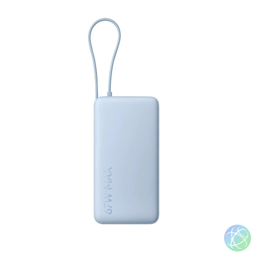 Xiaomi 67W 20000 (Integrated Cable) kék power bank