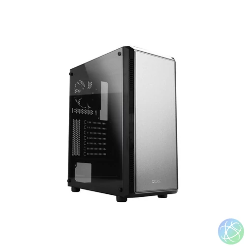 Zalman S4 fekete (táp nélküli) ablakos ATX ház