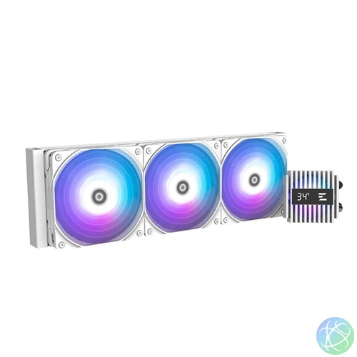 Zalman ALPHA2 A36 360mm fehér vízhűtéses processzor hűtő